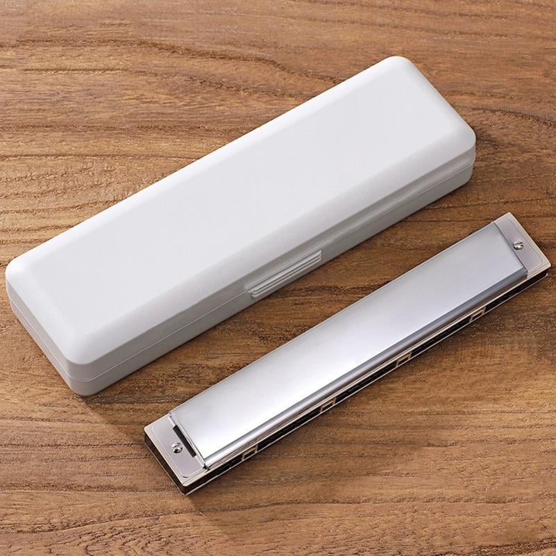 CEORPER Blues Harmonica in C, 24 Holes Harp Diatonic Harmonica, Mouth Organ Harmonica
