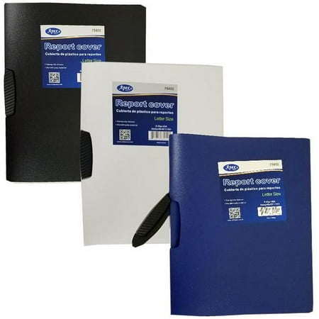 E Clips 2339597 Poly Report Cover, Assorted Color - Case of 48