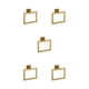 thumbnail image 2 of Juego de accesorios para baño Bewildely barra de toalla sin perforar soporte de papel para Anillo Kit de accesorios de gancho, 2 of 6