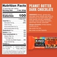 thumbnail image 3 of KIND Minis Gluten Free Peanut Butter Dark Chocolate Snack Bars, 0.7 oz, 10 Count, 3 of 12