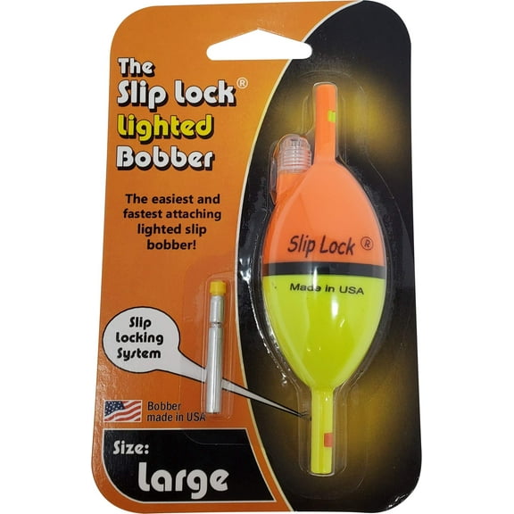 The slip lock lighted bobber