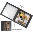 thumbnail image 7 of Black Shadow Box Frame Real Glass Window Door with Hinge 8 x 8, 7 of 7