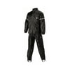 Nelson-Rigg WP-8000 Weather Pro 2-Piece Rain Suit Black/Black MD