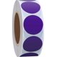 thumbnail image 1 of 1,000 Self-adhesive Round Natural Paper Labels, Purple 2.5 Cm-yu, 1 of 5