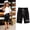 Black, variant on Children Kids Girls Casual Letter Printed Elastic Waist Casual Pants Breeches With Pocket Girls Pants Size 11-12 Years
