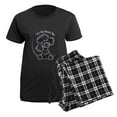 thumbnail image 5 of CafePress - Black Poodle Lover Women's Dark Pajamas - Women's Short Sleeve Print T-Shirt and Pants Dark Cotton Pajama Set, 5 of 7