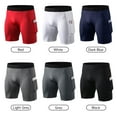 thumbnail image 4 of Men's Compression Shorts Fitness Cycling Quick Dry Gym Exercise Running Sports Bra, 4 of 8