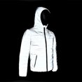 thumbnail image 3 of Gibobby Chamarra casual hombre Chaqueta acolchada de manga larga resistente al agua con forro de sherpa para hombre(Gris,XG), 3 of 5
