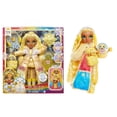 thumbnail image 1 of Rainbow High Winter Wonderland Sunny - Yellow 11” Fashion Doll with Magic Snow Hidden in Fashion That Puffs Up with Water, and Snowman Kit, Great Gift for Kids 4-12 Years Old, 1 of 5