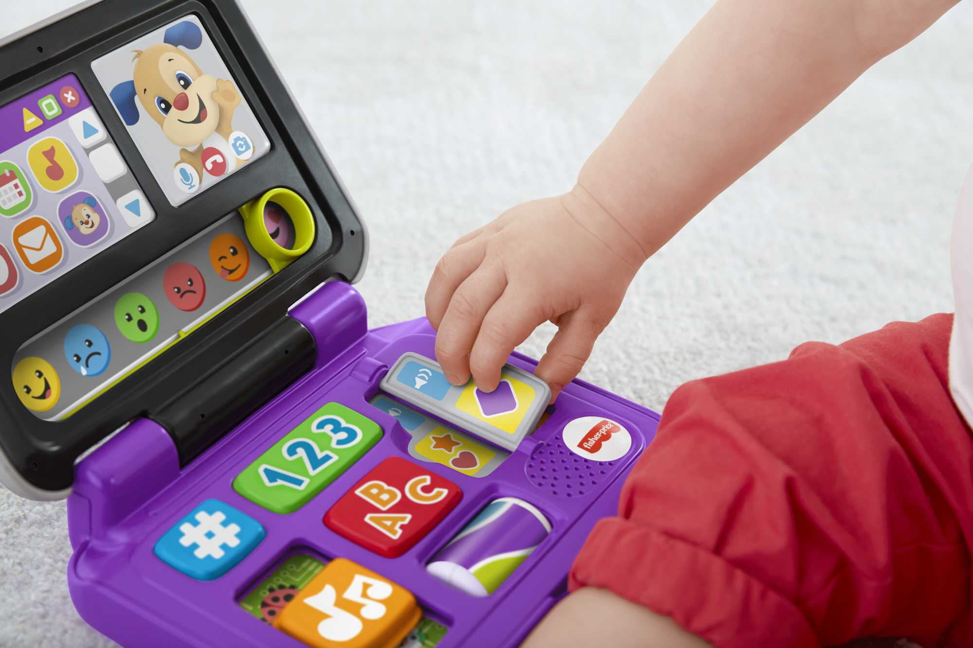 Fisher-Price FXK30 Laugh Click and Learn Laptop Multi-Colour 