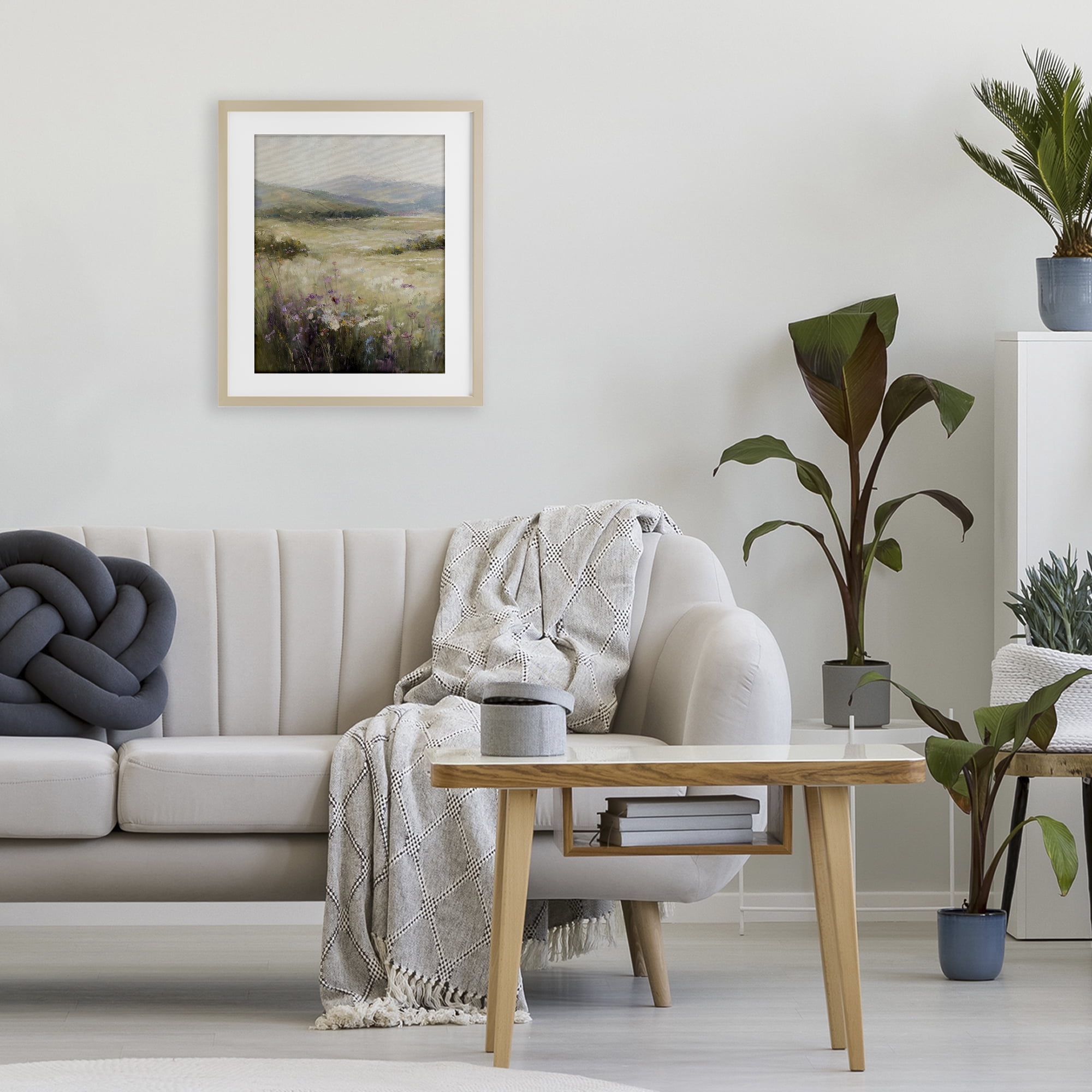 Stupell Industries Fields Of Serenity Birch Framed Print Under Glass, design by Svetlana Aleynikova