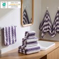 thumbnail image 4 of Jessy Home 12 Piece Dark Purple Towel Set Soft Bath Towel for Bathroom-4 Bath Towels, 4 Hand Towels, 4 Washcloths Highly Absorbent Bath Sheet for Hotel & Spa, 4 of 7