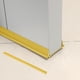 thumbnail image 4 of Burlete inferior para puerta, antimosquitos, impermeable, antipolvo, lavable, cortavientos Amarillo, 4 of 8