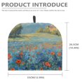 thumbnail image 6 of HELLHERO 1Pcs Castle Overlooking Flower Meadow Teapot Dust Cover Keep Warm for Housewife, 6 of 6