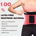 thumbnail image 3 of VENUZOR Waist Trainer Belt for Women Slimming Body Shaper Back Braces Sauna Hot Sweat Trimmer Control Waist Cincher Workout Girdle Slim Band, 3 of 5