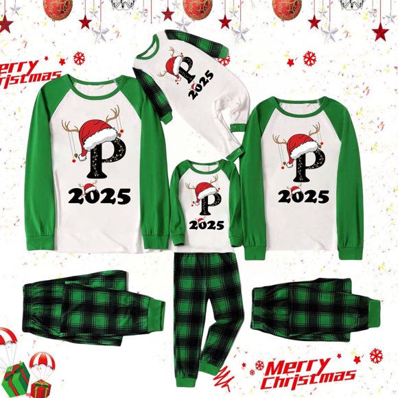 Pijamas familiares con estampado de cuadros navideños de moda, mono de bebé, monos de poliéster para bebé