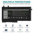 thumbnail image 4 of R8D7N 0R8D7N Laptop Battery Replacement for Dell Latitude 5400 5410 5500 5510 Precision 3540 3550 7590 7591 7791 2-in-1 Series(11.4V 51Wh 4470mAh), 4 of 11