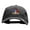 Black, variant on Red White And Paris Embroidered Washed Cap - Mint OSFM
