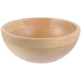thumbnail image 4 of EeaseCA Bamboo Bowl Simple Durable Adult Children Food Salad Storage Tableware Bowl for Home (Small Size), 4 of 8