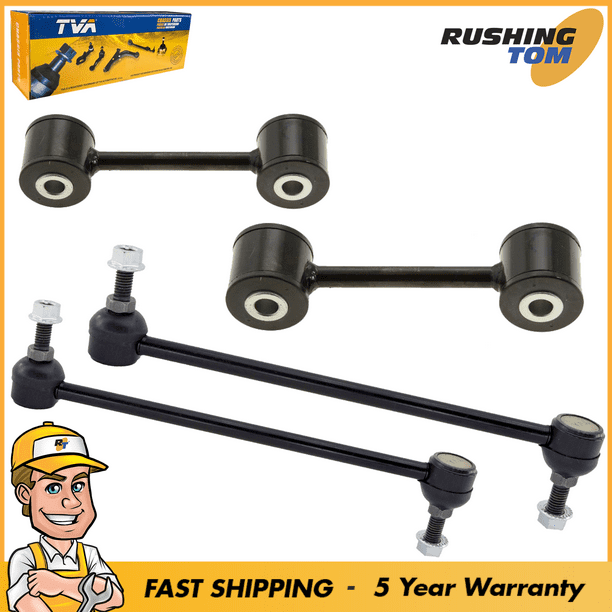 4Pc Front & Rear Sway Bar End Links Kit Fits For 19962007 Dodge