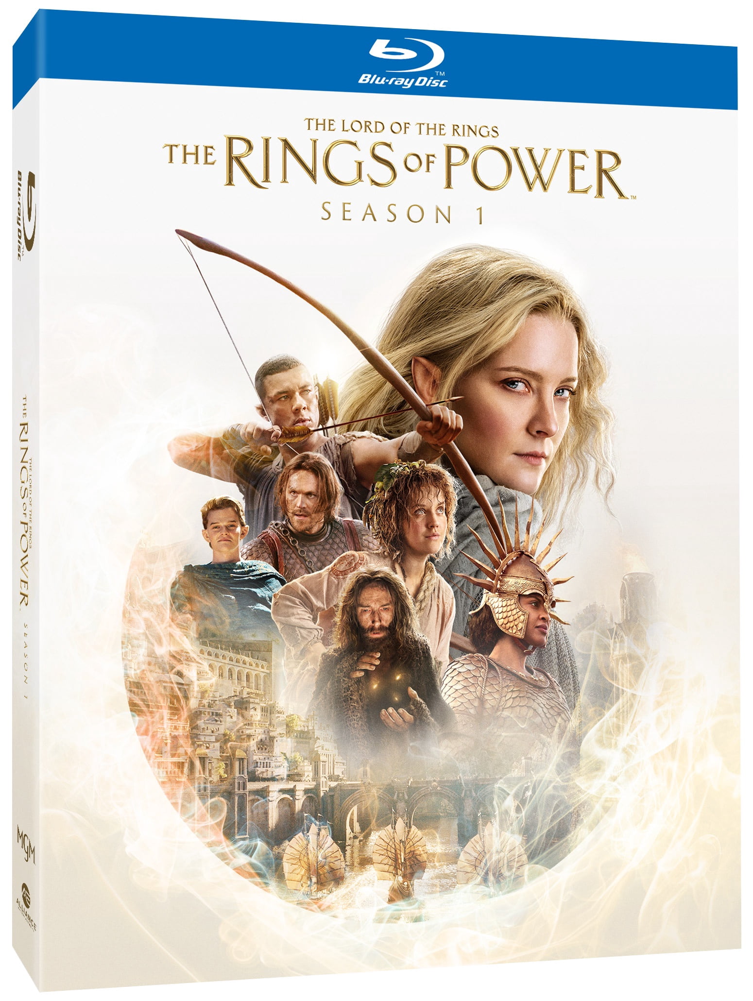 Lord of the Rings: Rings of Power: Season One (Blu-ray) Amazon/MGM Studios, Science Fiction & Fantasy