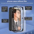 thumbnail image 2 of Étui Intégrale Compatible avec Samsung S21, Protection Hybride en Silicone Anti-Rayures Noir, 2 of 4