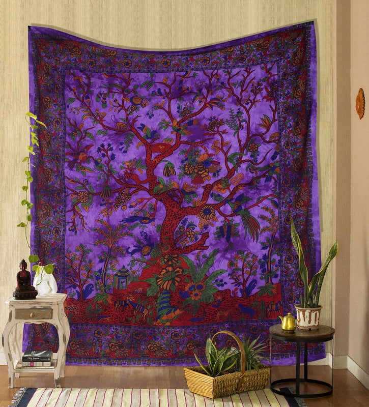 Cotton Tapestry Wall Hanging Indian Lizard Decor Art Hippie 3D 30*40 Tradition 