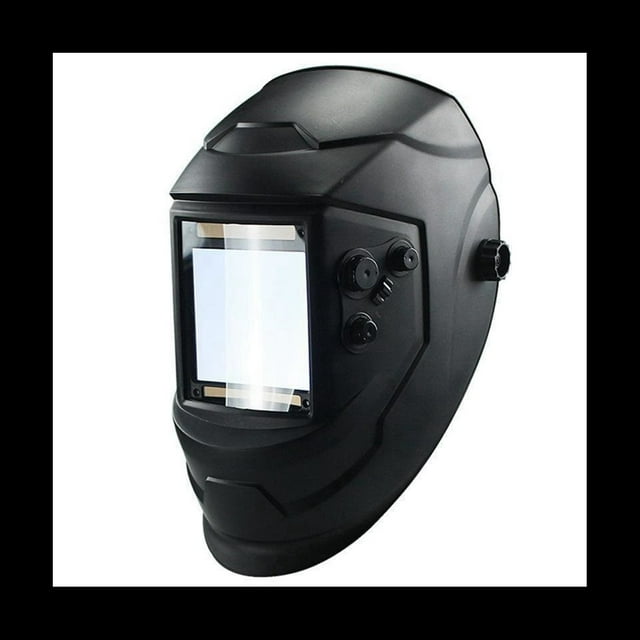 4 Sensor Welding Helmet Auto Protective Lens Helmets Auto Darkening Adjustable Range Electric Welder Mask,1 x Welding Mask 1 x Adjustable Headband 1 x User Manual,Black
