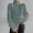 144#Green, variant on Jumpers High Neck Tops for Women Plus Size Knitted Sweater Long Sleeve Athletic Jumper Pullove Neck Casual Plain Oversized Comfy Soft Pullovers