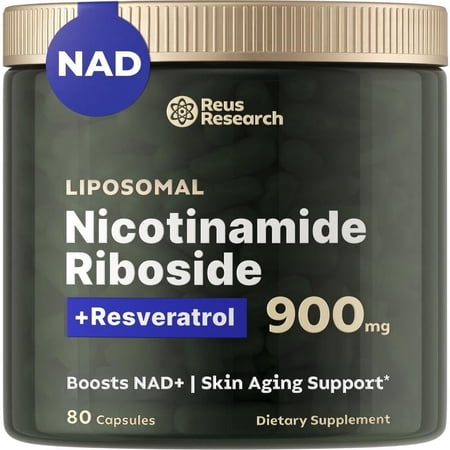 NAD+ NR 900mg, 80 Count