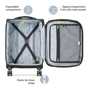 DELSEY PARIS Sky Max 2.0 21 Softside Spinner Carry-On Luggage, Green