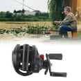 thumbnail image 4 of Magnetic Brake Fishing Wheel, Sturdy Metal Rocker Arm 7.2:1 High Speed Baitcasting Reel Streamlined Shape  for Fishing Left Hand,Right Hand, 4 of 7