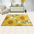 thumbnail image 3 of Non-Slip Area Rug 31"x20" Indoor Washable Floor Mats Carpet Printed for Living Room, Bedroom, Home Decor Sunflowers Pattern, 3 of 7