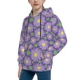 thumbnail image 2 of Daiia Daisies Flowers for Boys Fashion Hoodies & Sweatshirts with Kangaroo Pocket,Hooded Sweatshirt for Kid, Breathable& Moisture Wicking-X-Large, 2 of 6