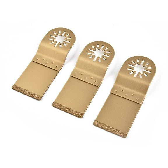 3Pc Carbide Oscillating Tool Saw Blade for Oscillating Multifunction Power Tool