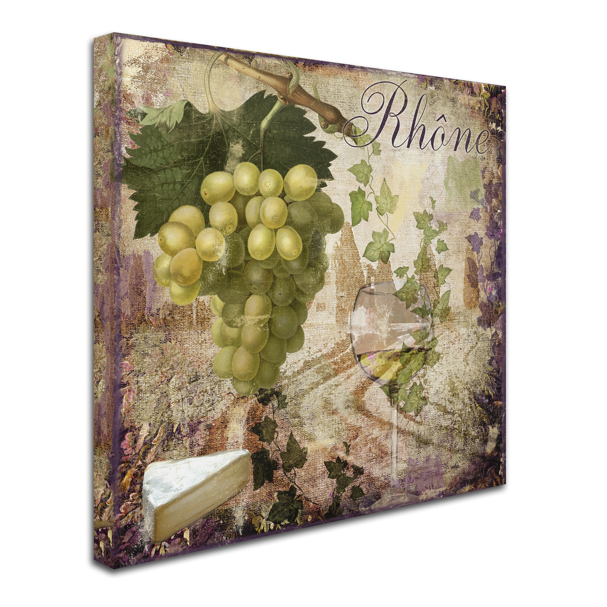 Trademark Fine Art "Wine Country VI" Canvas Art by Color Bakery