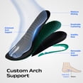 thumbnail image 3 of Bruno Marc Men's Wide Toe Box Arch Support Non Slip Casual Slip on Shoes Loafers for Men Lightweight Breathable Comfortable Shoes, 3 of 5