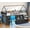 Black, variant on Toogaho Low Loft Bed with Storage,Twin Size Metal LED Loft Bed Frame with Bookshelf & Under-Bed Play Space,House-Shape Design,Black