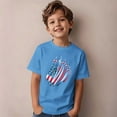 thumbnail image 4 of HAYIMI Toddler T-Shirts Kids Boys Girls Casual Short Sleeve T Shirt 4th Of July Patriotic O-Neck Graphic Tee Tops For Children Celebrate America's 250th Anniversary 1776-2026 Soft Dailywear, 4 of 6