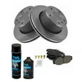 thumbnail image 2 of TRQ Front Brake Pad and Rotor Pair Kit w/Chemicals Ceramic w/Chemicals for overy BKA17392, 2 of 5