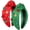 Pattern A, variant on 2 count Christmas Headbands for Women, Christmas Tree Bow Headband, Red Headbands, Holiday Hairbands, Jeweled Red Green Knotted Hairband, XMAS Accessories, Holiday Outfits ( B)
