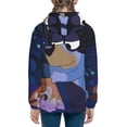 thumbnail image 4 of Lsque Bluey Patten Youth Hoodie Sweatshirt Pullover with Kangaroo Pocket Boys and Girls Hoodie Warm Hoodie for Kids, 4 of 8