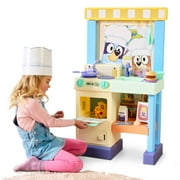 Cook With Chef Bluey Kitchen Playset, 20+ Sounds, Phrases, Music and Lights, Ages 3+, Toddler Toys
