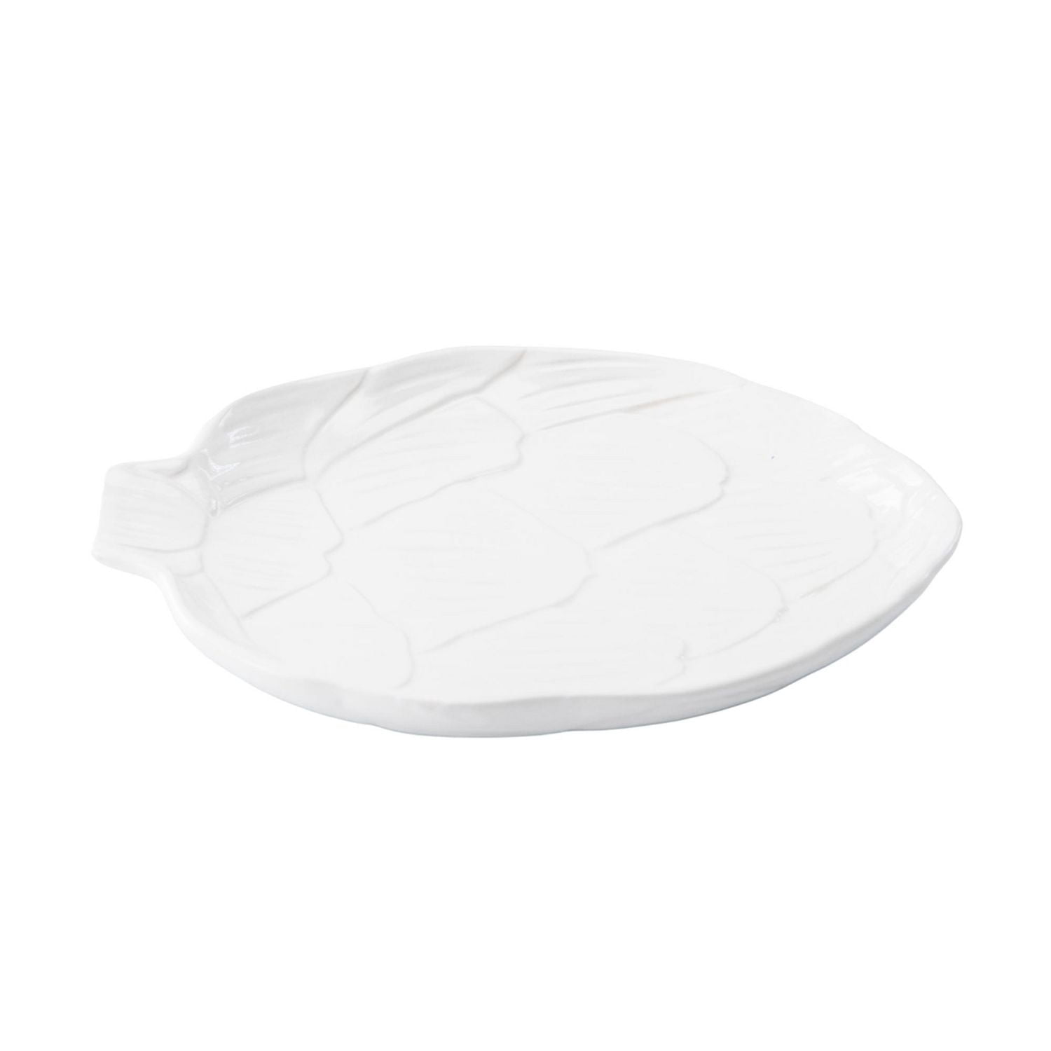 Hometrends Assiette en céramique figurative, 8,35 pouces x 7,09 pouces x 1,02 pouces, 1 pièce
