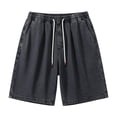 thumbnail image 5 of Men’s Outdoor Casual Denim Shorts Everyday Fashion Bottoms, 5 of 8