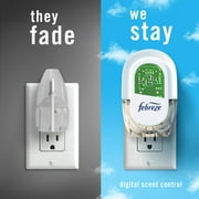 Febreze Plug In Air Freshener, Odor-Fighting Scented Oil Refill, Linen & Sky, 2 Refills