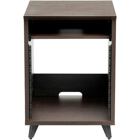 UPC: 0716408556468 | Gator Frameworks GFW-ELITEDESKRK Elite Furniture Series 10U Studio Rack Table Dark Walnut