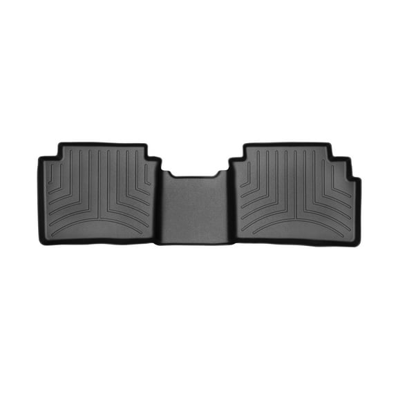 WeatherTech Custom Fit FloorLiners compatible with 2019-2024 Kia Forte - 2nd Row, Black