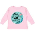 thumbnail image 3 of Inktastic Shakespeare She Is Fierce Quote Girls Long Sleeve Toddler T-Shirt, 3 of 5