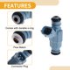 thumbnail image 3 of Inyector de combustible Unique Bargains 1 Pcs No.35310-38010/3531038010/FJ661/3531038010D para Hyundai Santa Fe GLS Limited 3.5L Gas 2006, 3 of 7